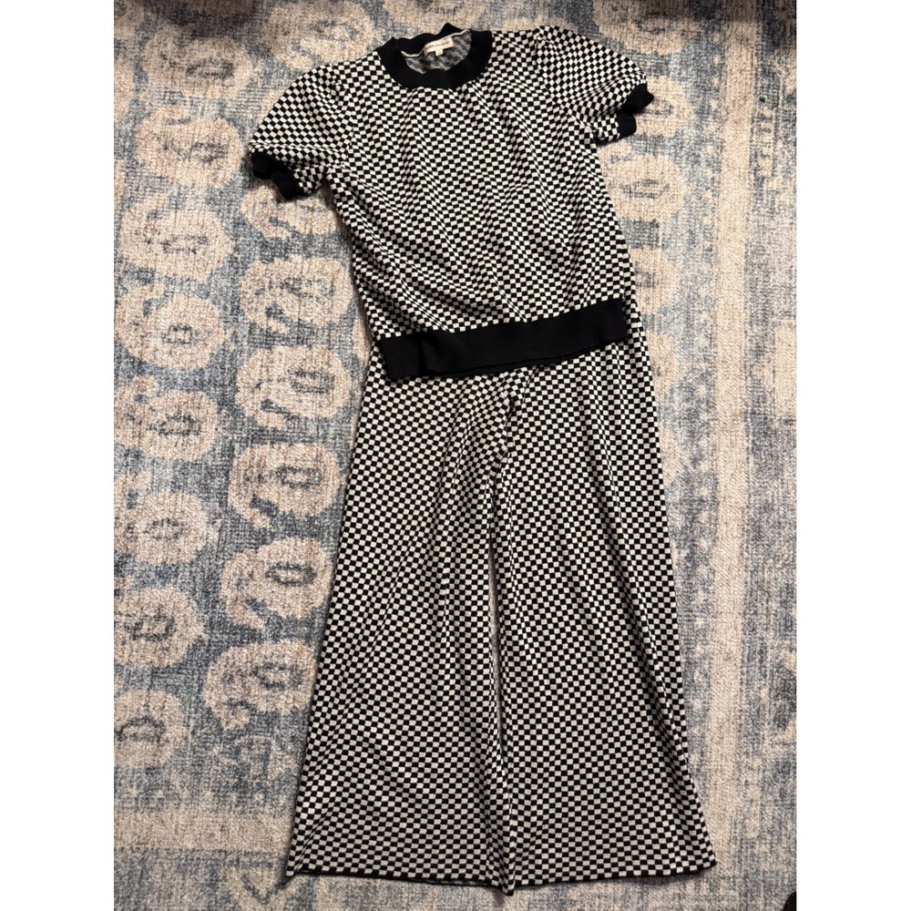 Saint Geraldine Checkered Set Top Small Bottom XS‎ Pristine Condition